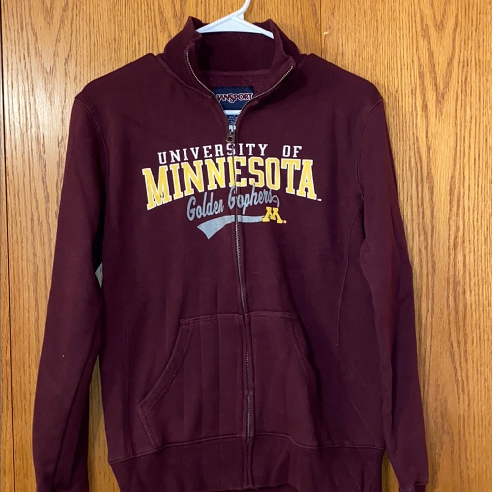 University of MN zip up